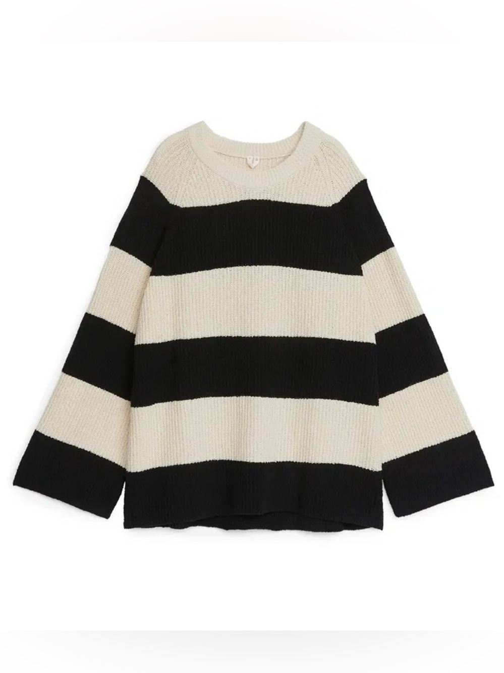 Arket Striped Cotton Blend Sweater
